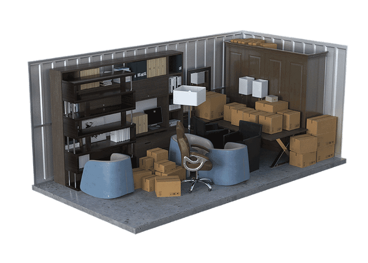 8ft x 20ft Royal Oak Drive Up storage unit