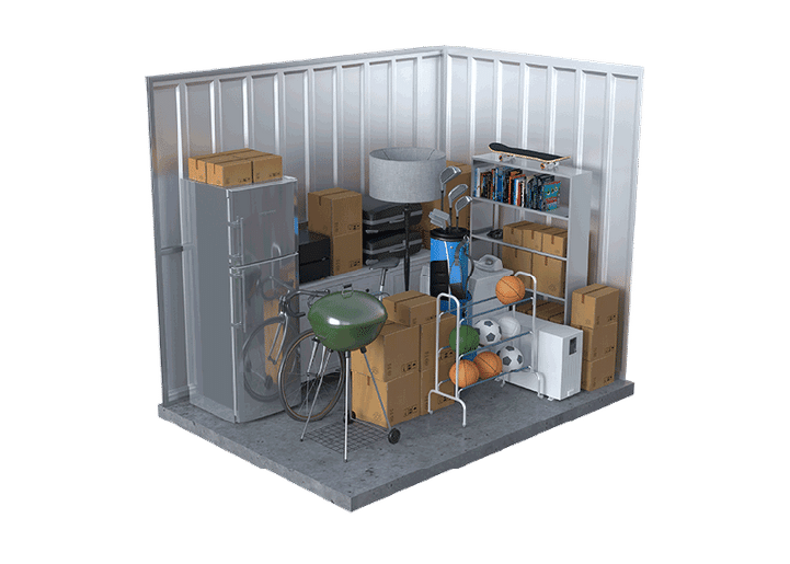 7ft x 8ft Sidney Drive Up storage unit